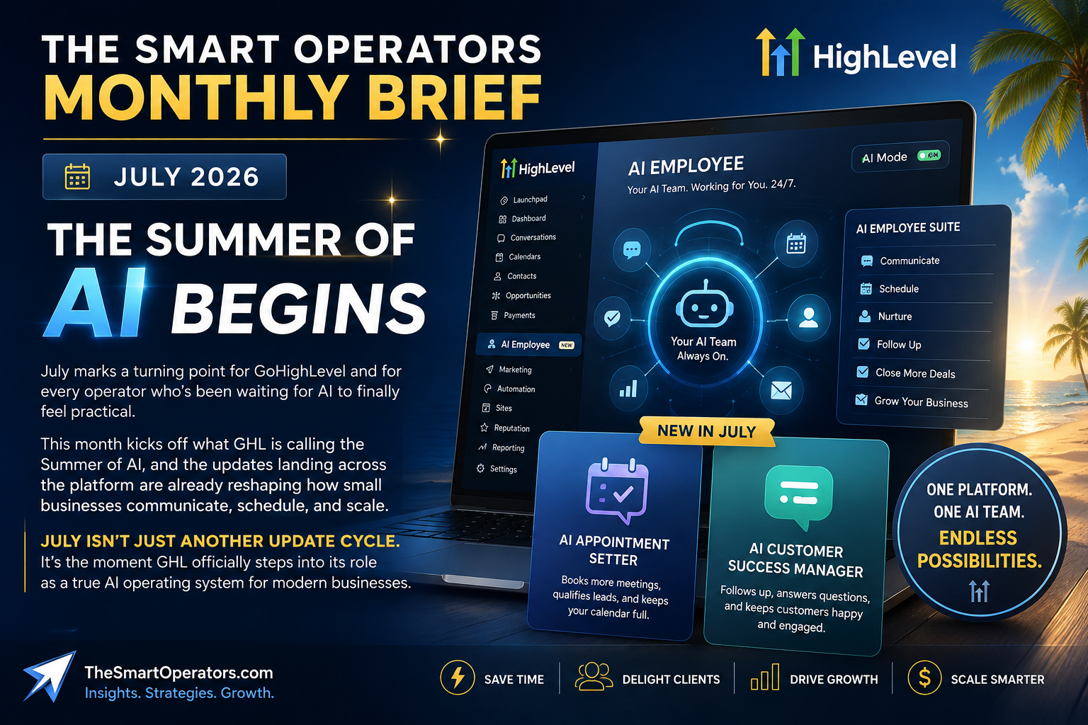JULY 2026 — THE SMART OPERATORS MONTHLY BRIEF